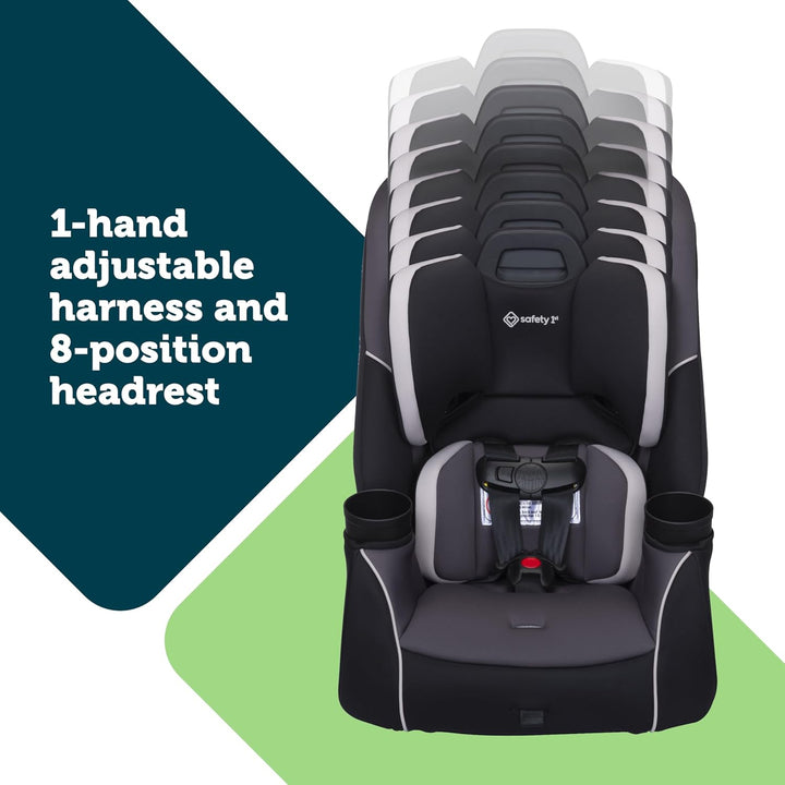 Crosstown Slim All-In-One Convertible Car Seat, City Storm