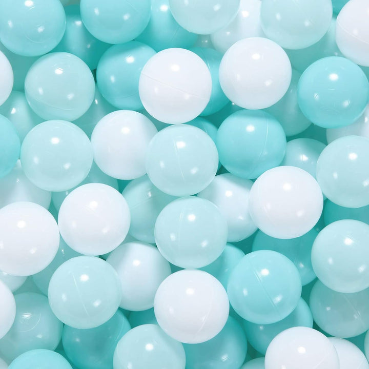 Ball Pit Balls for Toddlers Kids Plastic Balls for Ball-Pit Playpen Pool Baby Pastel Party Decor Fun Shaped Star Bulk 50 100 200 500 1000 Count