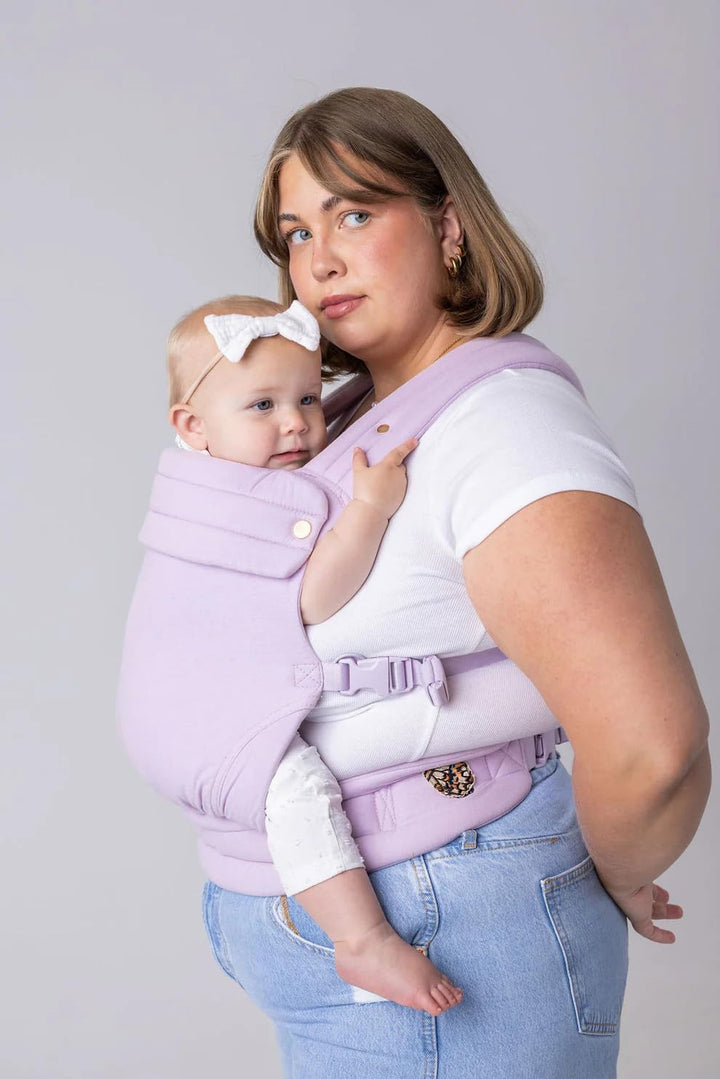 Monarch Ergonomic Baby Carrier – Premium Cotton Soft Structured Newborn to Toddler Carrier with Hip-Healthy Design, 3 Carry Positions (7-35Lbs), Lightweight & Breathable, (Houndstooth)