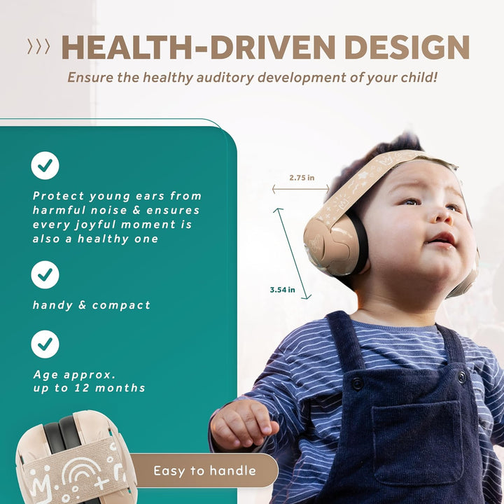 ® Mini+ Baby Ear Muffs – Infant Noise Cancelling Headphones, Toddler Ear Protection, Baby Headphones for Noise