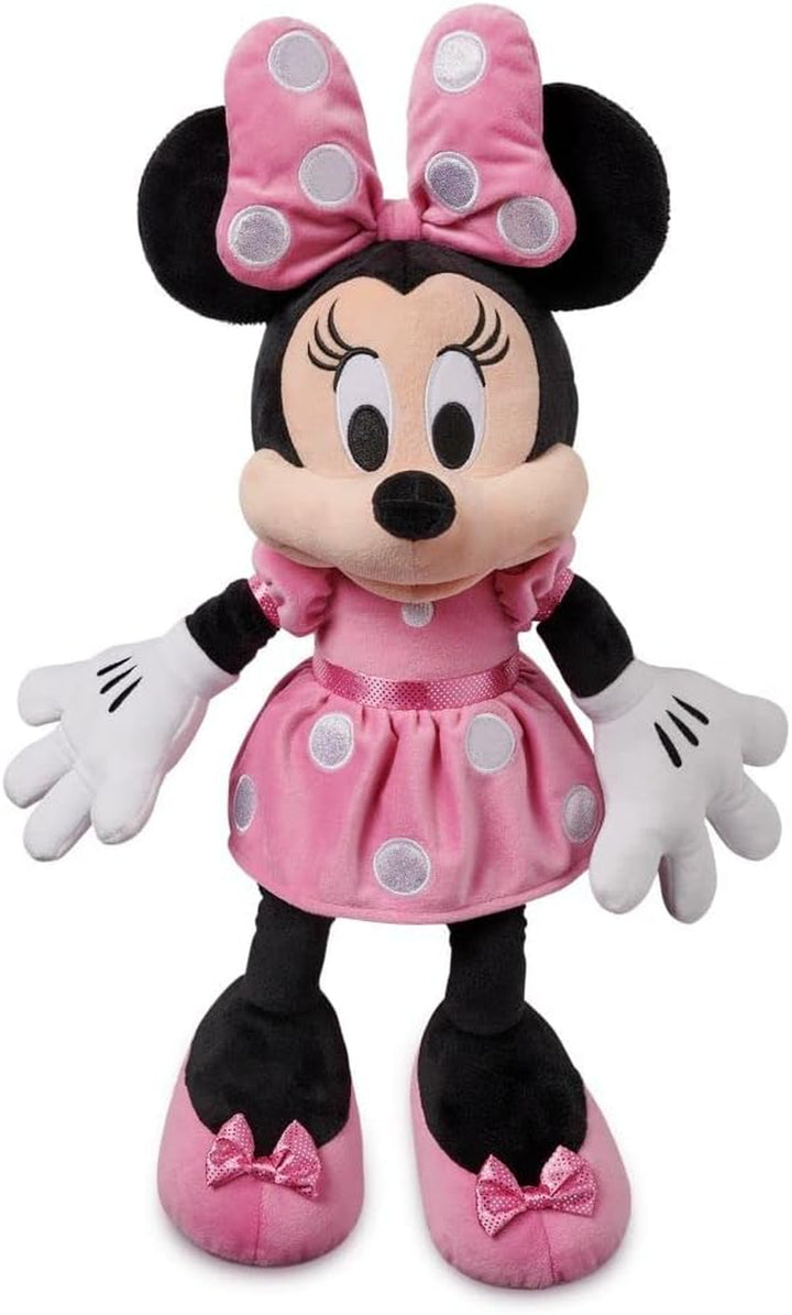 Official Stitch Medium Soft Toy for Kids, Cuddly Character with Fuzzy Texture and Embroidered Details, Flexible Floppy Ears,  Plushy Suitable for All Ages.