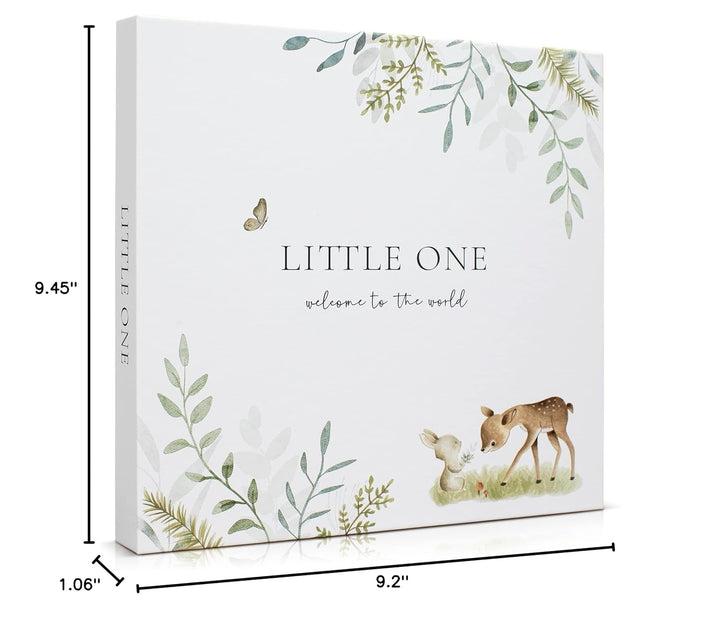 Keepsake Baby Memory Book for Boys & Girls – Timeless First 5 Year Baby Book Photo Album – Gender Neutral Journal Scrapbook - Record a Milestone for Every Event from Birth to Age 5