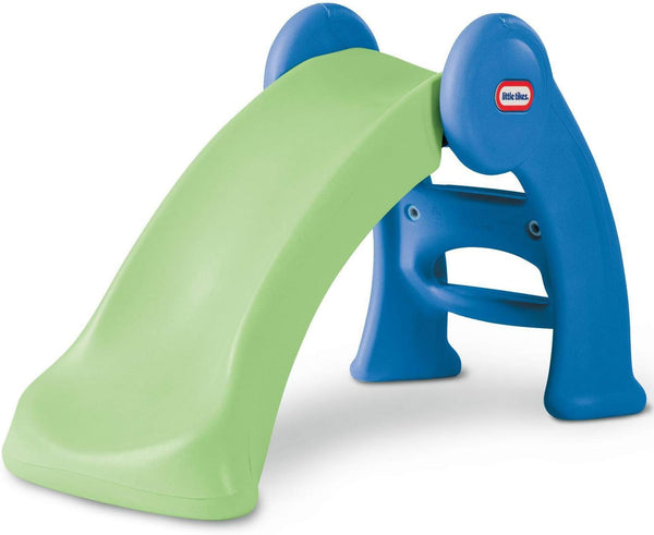 Junior Play Slide Green/Blue, 5 Ft or Less