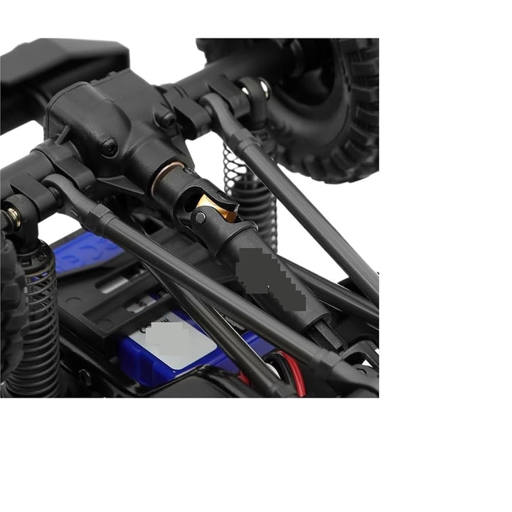 For GLOBACT for TRX4M for Drive for Shaft for Center Driveshaft 1/18 for RC for Crawler Accessories (2Pcs)(Silver)