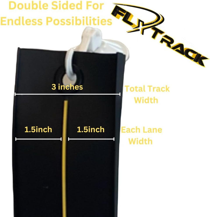 Flexible Race Car Track Set, with Pressure Suction Cup, 2 Small Racecars, Zipup Storage Bag, Highly Flexible Two-Lane, Slot Car Race Tracks Set, DOUBLESIDED 5+ Meters Long, Montessori Toy