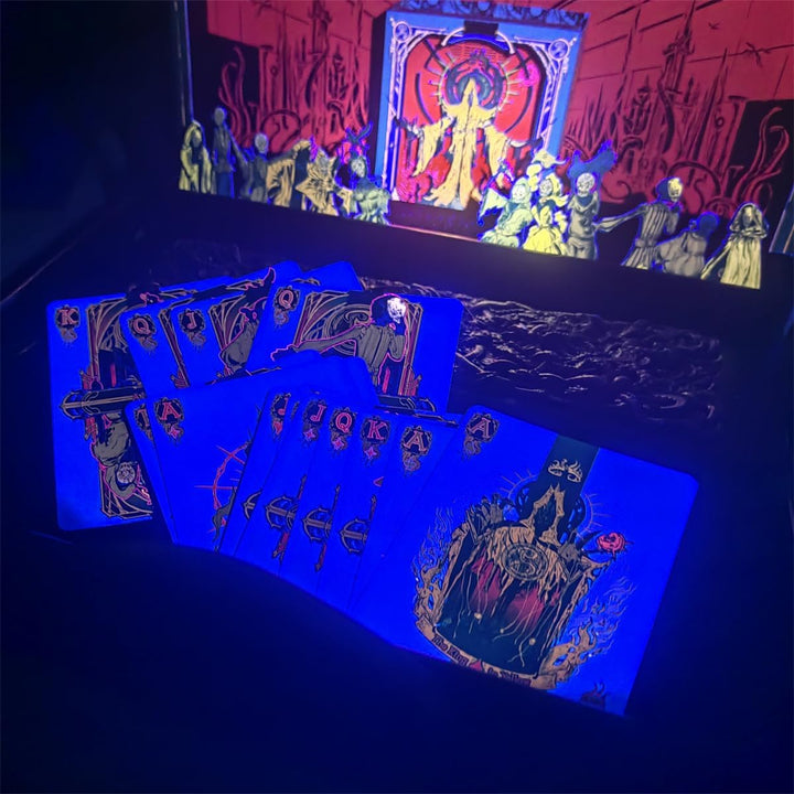 Cthulhu Mythos Yellow Sign H.P. Lovecraft Poker Cards Mythos King in Yellow Poker Collection Tarot Card Playing Cards Magic Party Game Cards for Men and Women