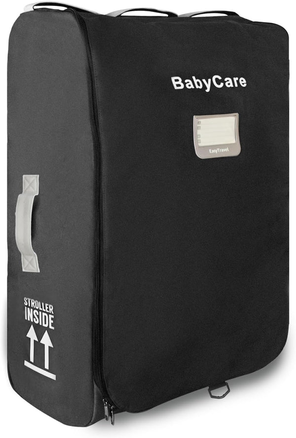 Stroller Travel Bag Compatible with Uppababy Vista, Vista V2, Cruz V2,Uppa-Baby Bag with Wheels,Dual Handles,Luggage Tag for Airplane Flight Travel