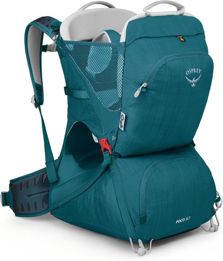 Poco SLT Lightweight Child Carrier Backpack - Slimmed-Down Hiking Carrier for Toddlers with Safety Harness, Sunshade, and Ventilated Backpanel - Lightweight Travel-Friendly Option