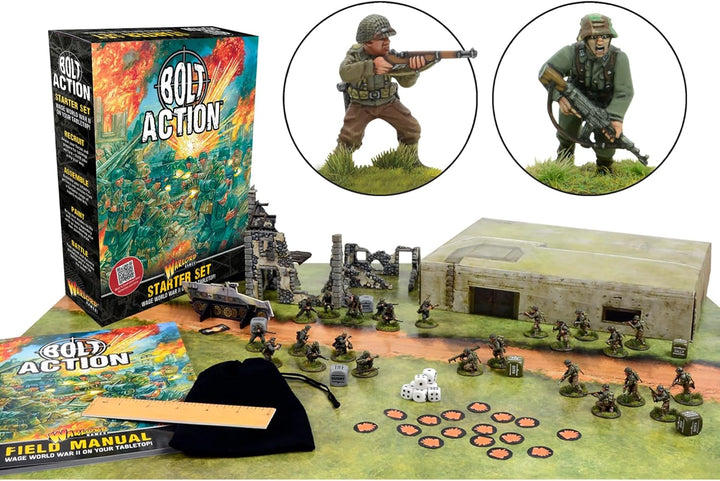 Bolt Action Starter Set | Wage World War II on Your Tabletop!