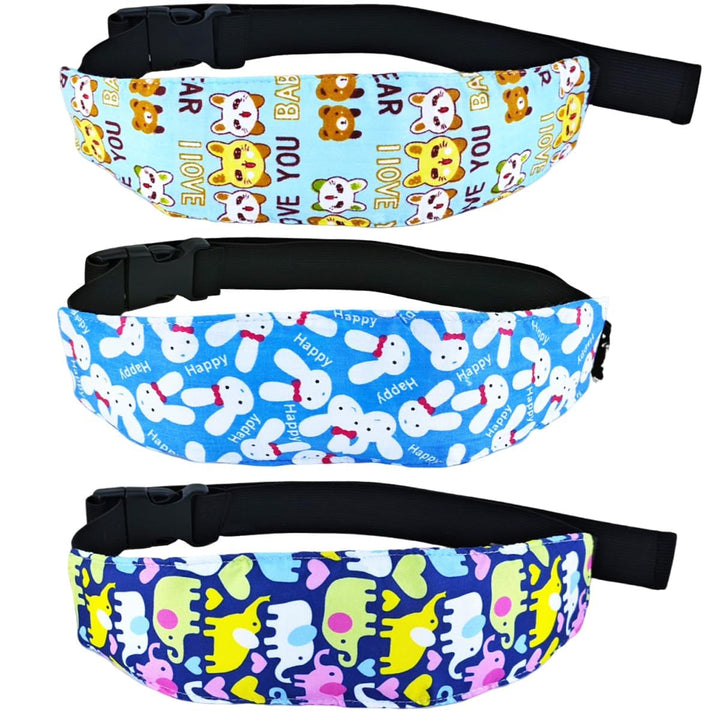 3 Pcs Baby Head Support Band for Stroller Car Seat Neck Relief Strap Headrest for Sleeping Traveling Head Holder for Toddler Kids Children Child Baby Infant