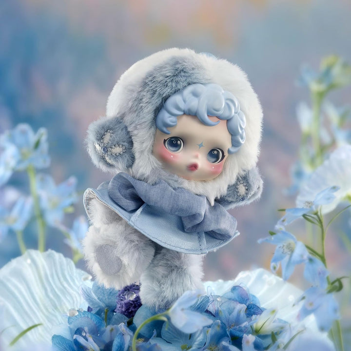 SKULLPANDA L’Impressionnisme Series Plush Doll Blind Box Figures, Random Design Action Figures Collectible Toys Home Decorations, Holiday Birthday Gifts for Girls and Boys, Single Box