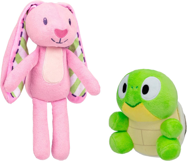 & Bingo Small Plush Bundle – 2 Pack Soft Stuffed Animals for Kids, Perfect Size for Little Hands, Cuddly Travel Toys, Embroidered Faces, Gift for Toddlers Ages 3+