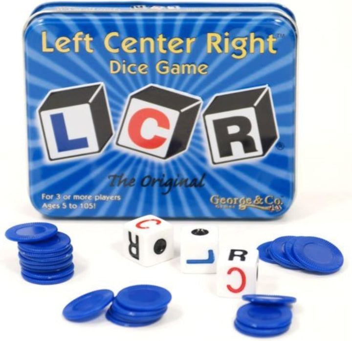 Original LCR Left Center Right Dice Game