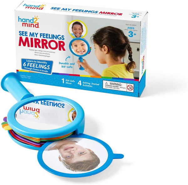 See My Feelings Mirror, Play Therapy Toys, Mindfulness for Kids, Emotional Regulation for Kids, Social Emotional Learning Activities, Calm down Corner Supplies, Calming Corner (Set of 1)