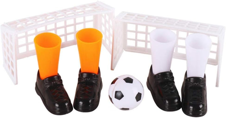 1 Set Finger Soccer Game Finger Footballs Match Funny Finger Table Game Sets with Two Goals for Fans Club Party Gifts Soccer Games