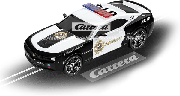 GO 64031 Chevrolet Camarao ZL1 Sherrif Slot Car Racing Vehicle