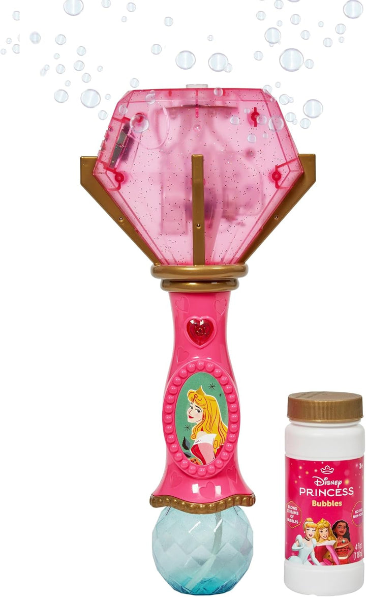 Disney Minnie Mouse Light and Sound Musical Bubble Wand, Includes Bubble Solution, Plastic, Multi (2051)