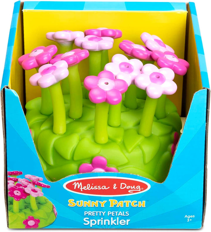 Sunny Patch Pretty Petals Flower Sprinkler Toy with Hose Attachment