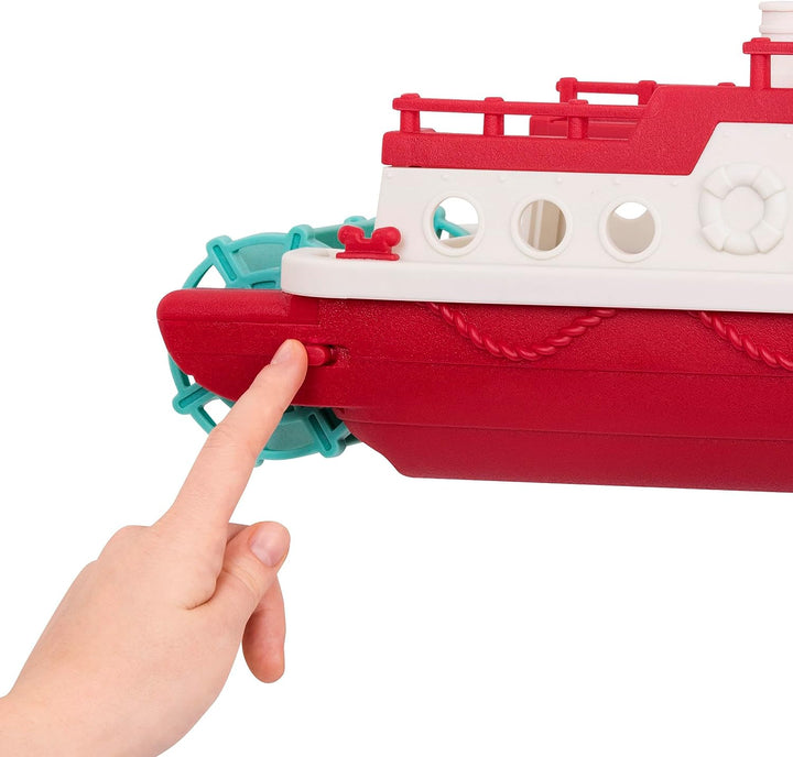 – Wonder Wheels – Pool and Bath Toys for Babies, Toddlers – Floating Toy Boat for Water Play – Recyclable Materials – Ferry Boat – 1 Year +