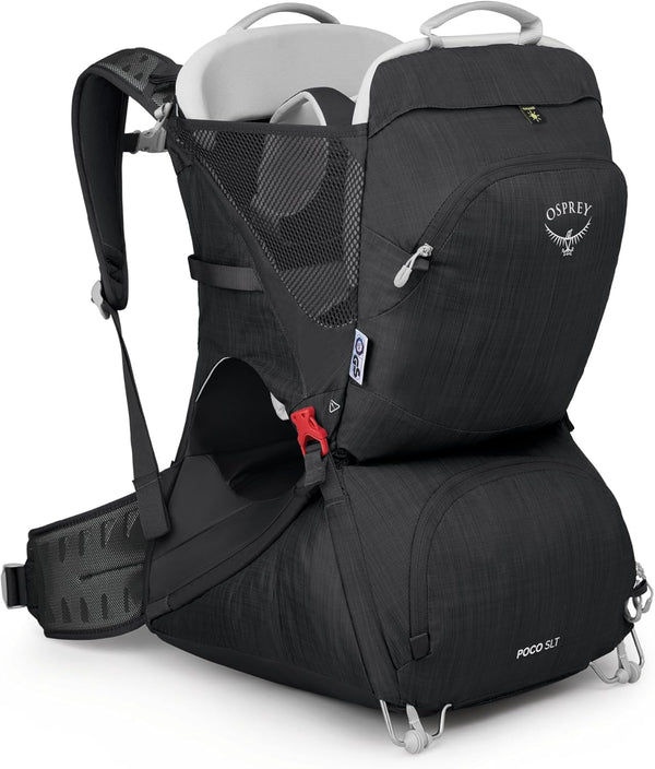 Poco SLT Lightweight Child Carrier Backpack - Slimmed-Down Hiking Carrier for Toddlers with Safety Harness, Sunshade, and Ventilated Backpanel - Lightweight Travel-Friendly Option