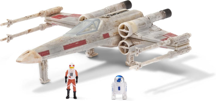 Star Wars Micro Galaxy Squadron Gold Leader'S Y-Wing - 5-Inch Starfighter Class Vehicle with 1-Inch Jon Vander & R2-BHD Micro Figure Accessories