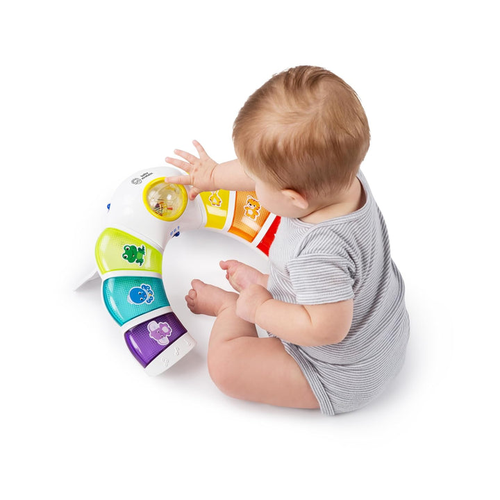 Glow & Discover Light Bar Musical Activity Station and Tummy Time Toy, Montessori Cause and Effect Early Learning for 3-36 Months