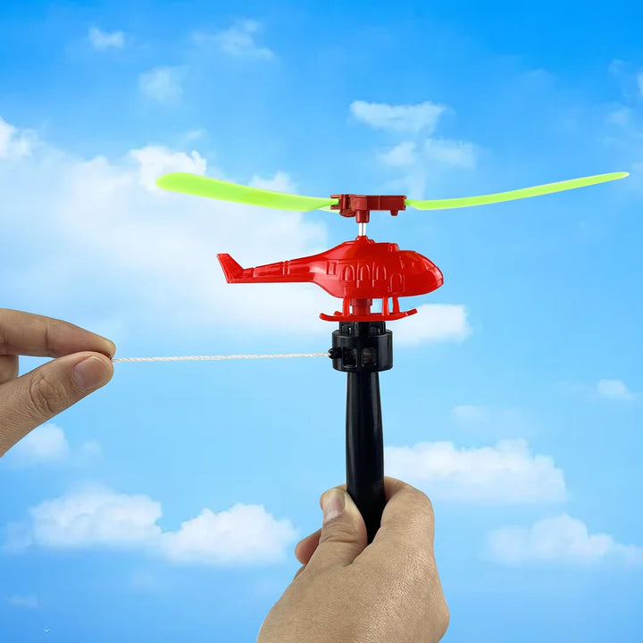 10PCS Flying Helicopters Planes 360°Rotating Airplanes Helicopter Airplane for Boys Girls Goodie Bag Stuffers Classroom Prizes Bulk Party Favors