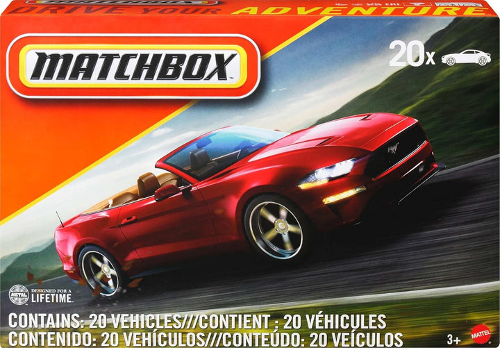 Toy Cars or Trucks 8-Pack, Set of 8 Die-Cast 1:64 Scale Vehicles, Themed Multipack, Including 1 Exclusive (Styles May Vary)
