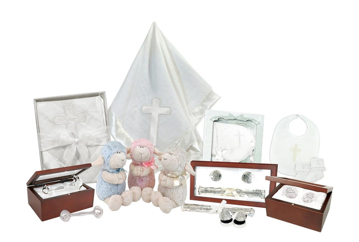Rattles - Keepsake Baby Rattle in Gift Box, 4-Inch, Silver Plated