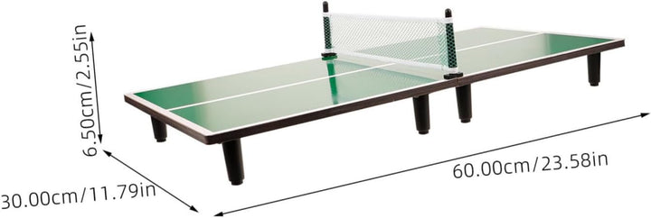 Mini Pong Set Tabletop Table Tennis for Boys and Girls Easy to Store Portable Game