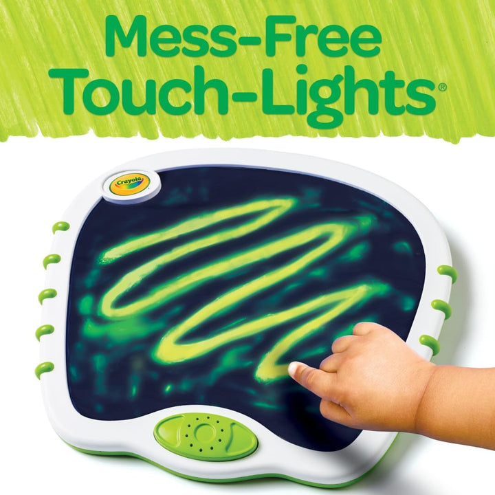 Toddler Touch Lights, Musical Sensory Toys for Toddlers, Light up Drawing Pad, Mess Free Painting, Travel Activity, Gift for Toddlers, 2+