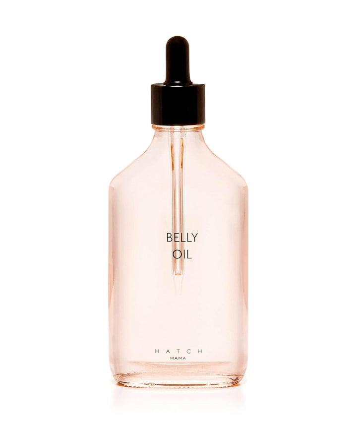 Belly Oil, Pregnancy & Postpartum Skincare for Stretch Marks, Quick-Drying for Full Body & Soothes Irritation, plus Vegan, Clean & Plant-Based, 6.7 Fl Oz