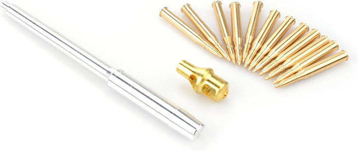 Metal Barrel + Shells Accessories Kit Tank Model Replacement for Tamiya 35216/35227 1/35 German Tiger I Tank Parts