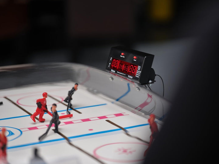 Breakout Dome Bubble Rod Hockey Game Table - Black