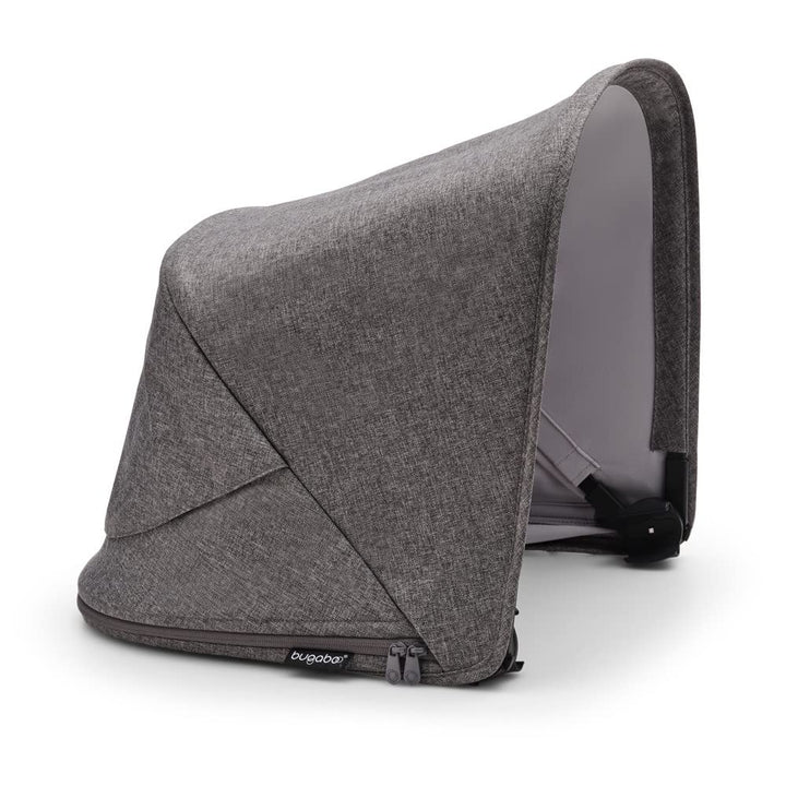 Fox 5 Sun Canopy Misty White with UPF 50 Sun Protection Treatment and Peekaboo Panel