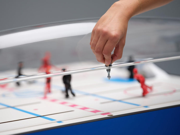 Breakout Dome Bubble Rod Hockey Game Table - Black
