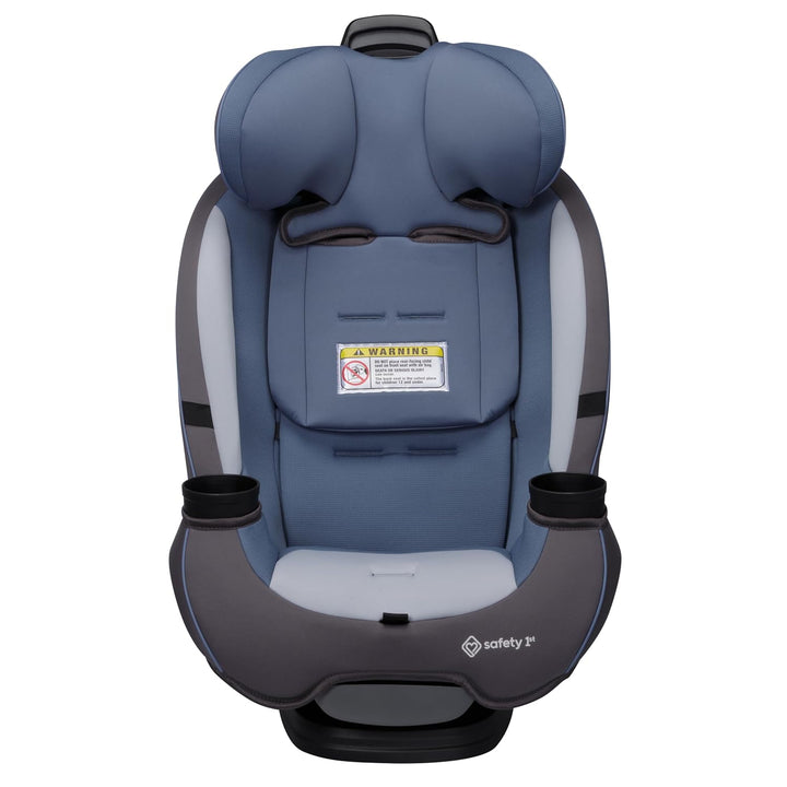 Grow and Go All-In-One Slim Convertible Car Seat, Rear Facing, 5-40 Lbs, Forward Facing (30–65 Lbs), High Back Booster Seat 40-100 Pounds, Alaskan Blue