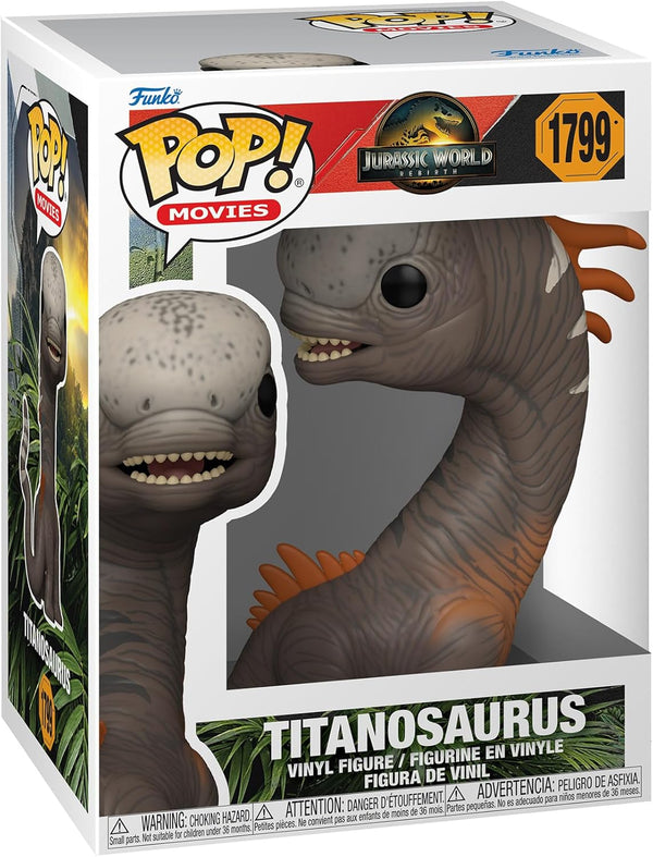 Pop! Movies: Jurassic World: Rebirth - Titanosaurus - Collectable Vinyl Figure - Gift Idea - Official Merchandise - Toys for Kids & Adults - Movies Fans - Model Figure for Collectors