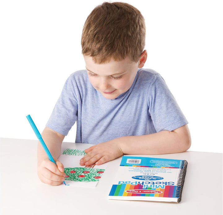 Mini Sketch Pad of Paper (6 X 9 Inches) - 50 Sheets, 3-Pack