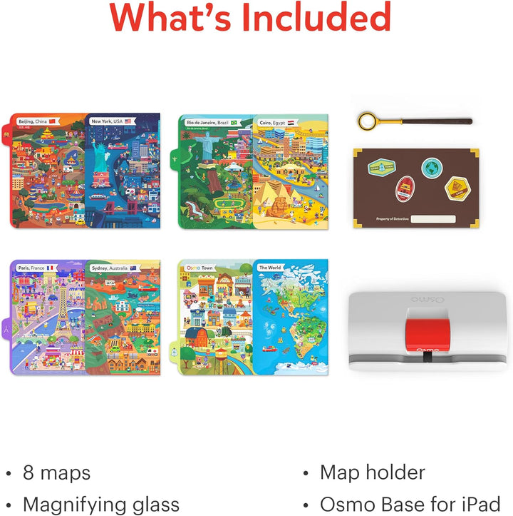 - Detective Agency Starter Kit for Ipad, Pretend Play, Detective Board Game, Mystery Games, Learning Toys for 5 to 11 Year Olds, Mystery Toys, Detective Toy, Puzzles for Kids, Memory Games, STEM