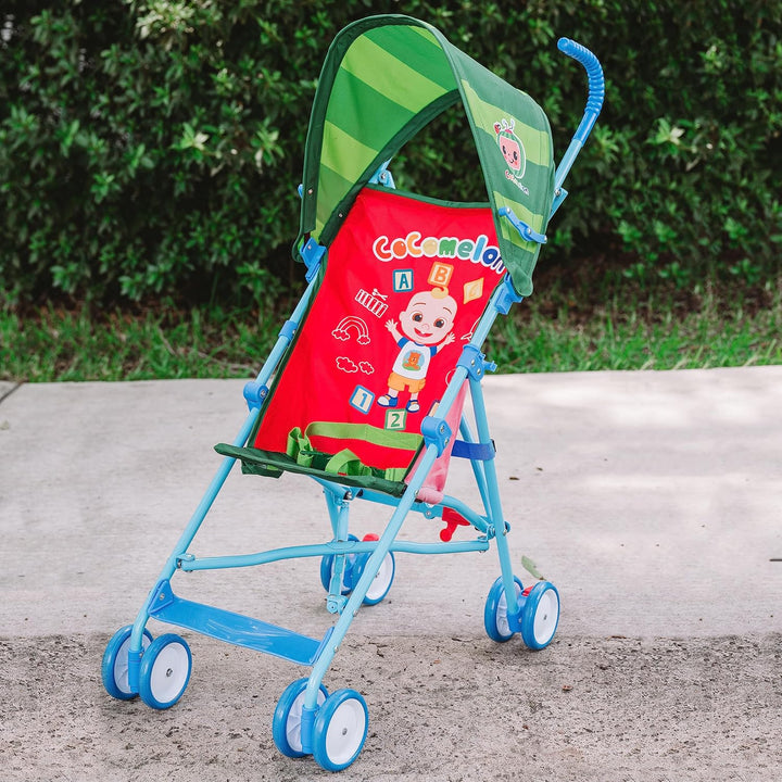 Umbrella Stroller with Canopy, Lightweight and Compact for Travel, 3D Stroller Red