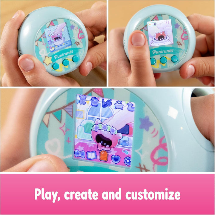 , Interactive Digital Toy with 55 Squishy Characters Inside, Reacts to Touch, Color Display, Kids Toys for Ages 5 and Up