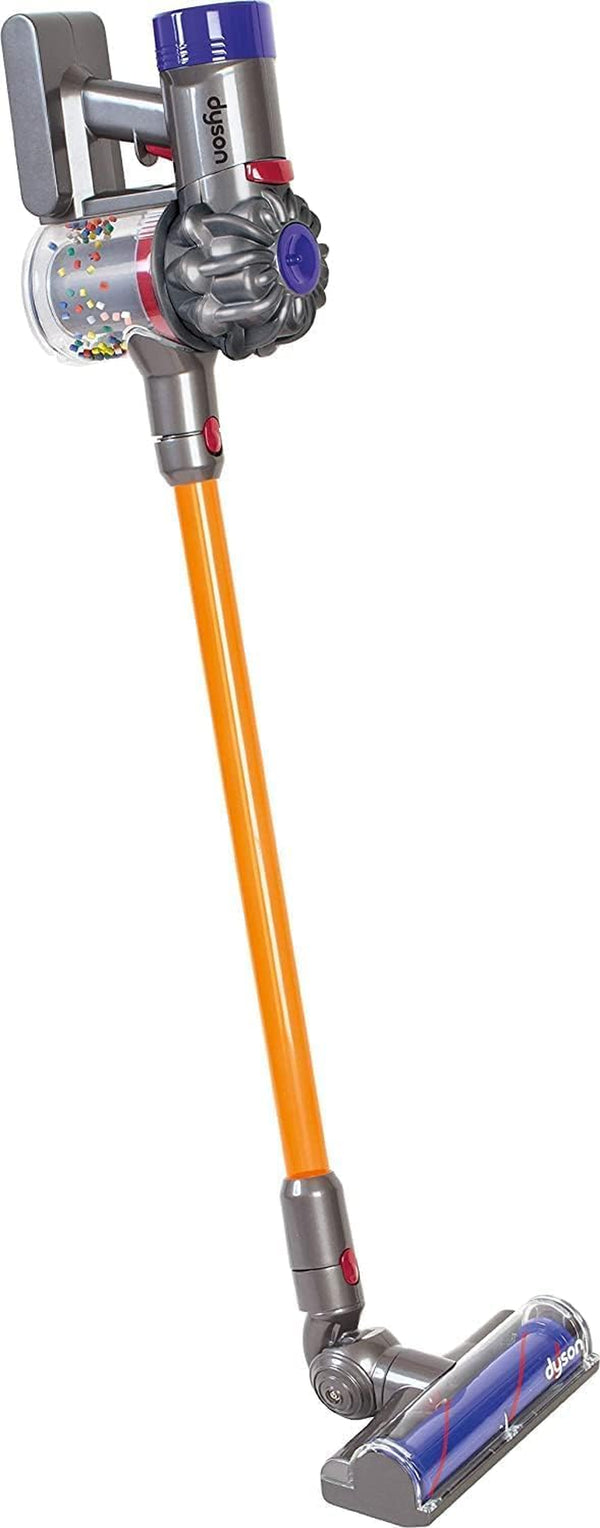 Dyson Cordless Vacuum Interactive & Officially Licensed Toy Dyson Vacuum for Children Aged 3+ Realistic Role-Play Fun, Purple and Orange
