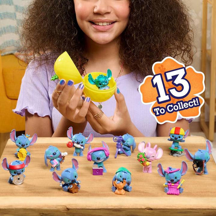 Disney Stitch That’S so Stitch Collectible Figures Series 2 (2-Pack), Mystery 2-Inch Figurine, Blind Capsule, Kids Toys for Ages 3 up by