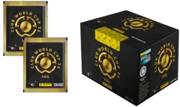 Panini® Club World Cup 2025 Sticker Box (250 Stickers) + Soft Cover Album