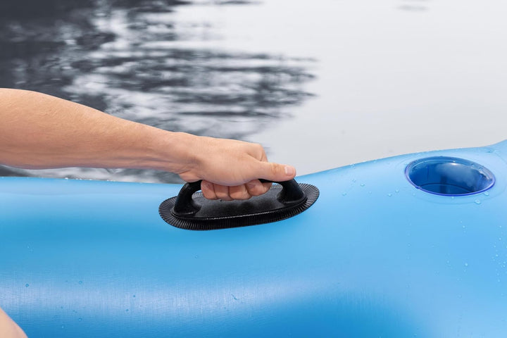 Inflatable Pool Bar for Adults - Floating Island for Lake - 5 Person Floats for Adults - Multi Person Float - Party Raft - Giant Inflatable Pool with Seats - Big and Family Raft for Lake