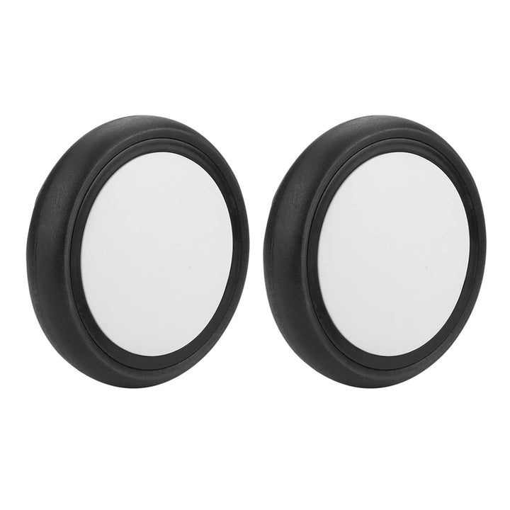 Yoyo Rubber Front Back Wheels Accessories Baby Strollers Rubber Wheels, Replacement Baby Strollers for Yoya Vovo Kids Carriage with Tools (A Pair of Front Wheels)