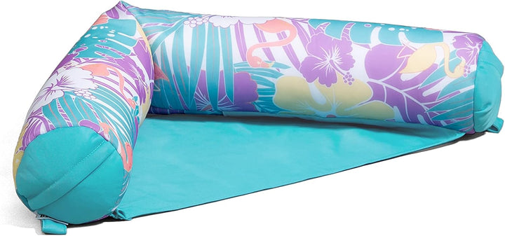 Noodle Sling, No Inflation Needed, Pool Float with Armrests, Quick Draining Fabric, Cup Holder