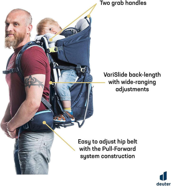 Kid Comfort Child Carrier and Backpack for Travel & Hiking with Toddlers