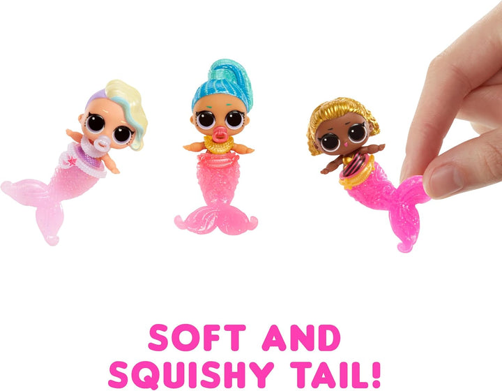 LOL Surprise Mermaids Baby Sisters with Color Change Tail, 8 Dolls to Collect, Fashion Accessories, Great Gift for Kids Ages 4+